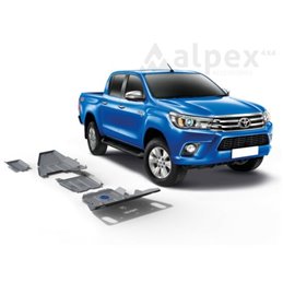 Rival Haspáncél szett, 4mm alumínium - Toyota Hilux 2015+