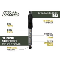 B52 OFFROAD SHOCK FOR SUZUKI JIMNY REAR