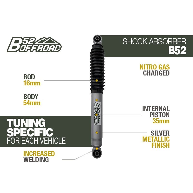 B52 OFFROAD SHOCK FOR SUZUKI JIMNY REAR