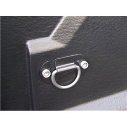 Aeroklas Bed Liner - over rail - 4x metal cargo hooks - Volkswagen D/C 2016-2020